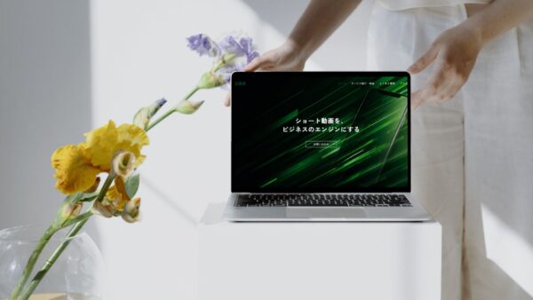 動画制作会社のホームページを制作しました。